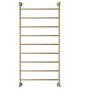 Lillian Heated Towel Rail, 600 x 1208mm, Urban Brass 9 Bars